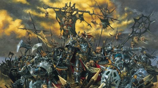 Warhammer the old world Chaos Invasion. Art copyright Games Workshop