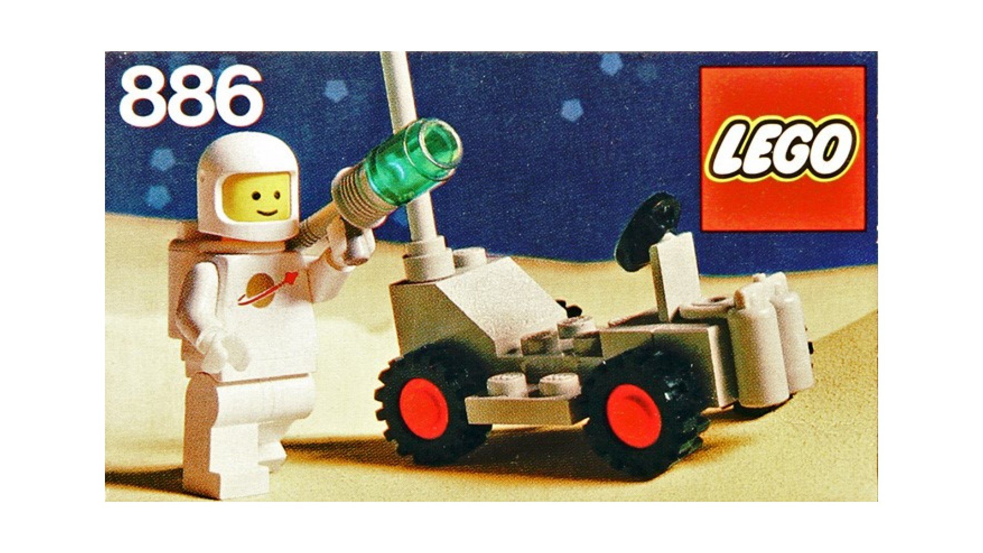 Best Lego sets - the Lego moon buggy set.