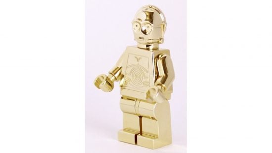 Rarest Lego Minifigures - Gold Lego C3PO model