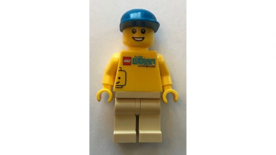 Rarest Lego Minifigures - Lego Staff Tour guide minifigure