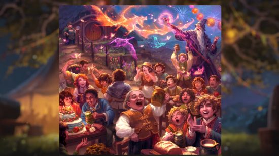 MTG Lord of the Rings - A massive hobbit party for Bilbo's birthday