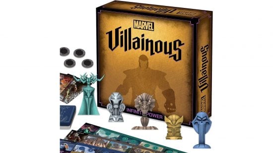 Marvel Villainous Expansion - The box for infinite power.
