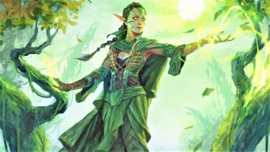 MTG aftermath sparks - Wizards of the Coast art of Nissa
