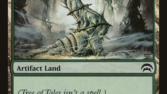 MTG card bans predictions May 2023 - Wizards of the Coast scan image of the MTG card Tree of Tales