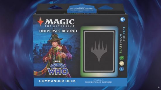 MTG Doctor Who release date commander deck blast from the past