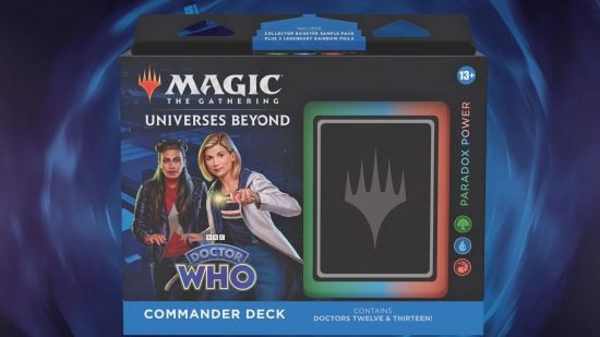 MTG Doctor Who release date commander deck paradox power
