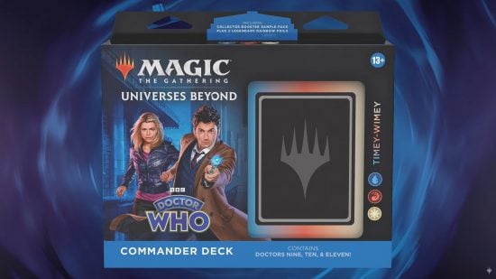 MTG Doctor Who release date commander deck timey wimey