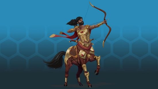 Pathfinder Howl of the Wild preview - Paizo art of a Centaur Ranger