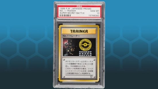 Number 1 Trainer, one of the most rare Pokemon cards