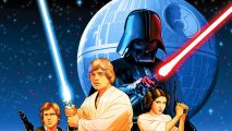 Star Wars Unlimited announced - Fantasy Flight Games art of Luke, Leia, Han, and Darth Vader