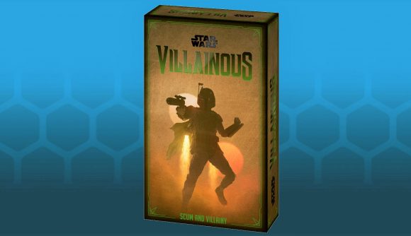 Star Wars Villainous Scum and Villainy box on blue background