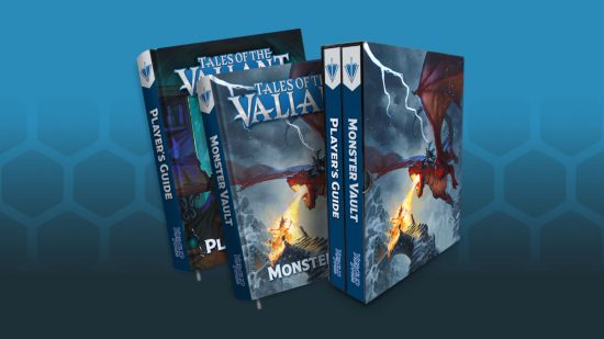 Tales of the Valiant 5e with teeth - RPG book photos from Kobold Press