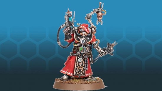 Warhammer 40k 10th edition Adeptus Mechanicus rules preview - Technoarcheologist model by Games Workshop