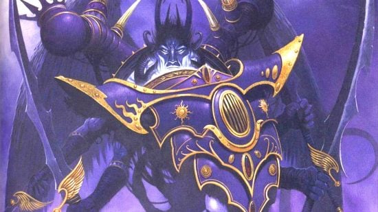 Warhammer 40k Fulgrim guide - Games Workshop image showing Fulgrim in his transformed, serpentine, daemon prince of Slaanesh form