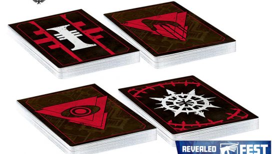 Warhammer 40k Kill Team Ashes of Faith box release - Warhammer Community image showing the new Kill Team Ashes of Faith mission cards