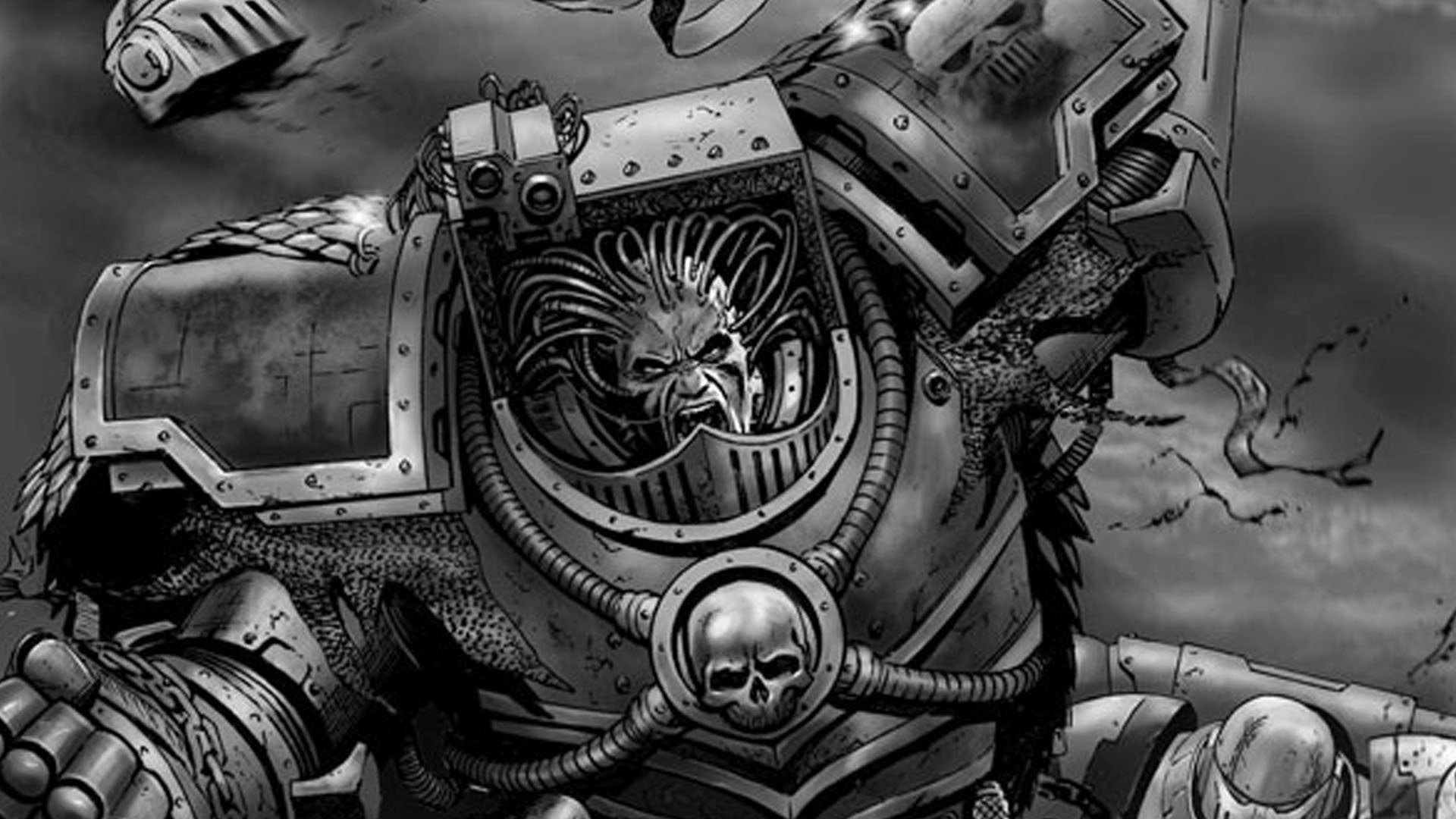 Warhammer 40k Perturabo guide - Games Workshop artwork showing Perturabo during the events of Angel Exterminatus