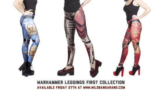 Warhammer 40k Youtuber Hellstorm Mikey gave chat his credit card, they bought Tyranid leggings (as pictured in Wild Bangarang advert)