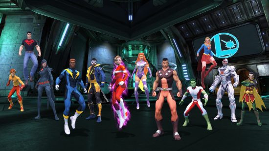DC Universe Online director Jack Emmert attached to Warhammer IP project - screenshot of super heroes from the DC Universe Online MMO