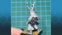 Warhammer the Old World Bretonnian Paladin converted by Andrea Meli, back view
