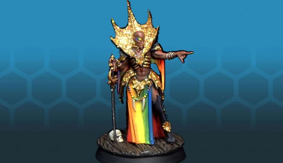 Check out this fabulous Age of Sigmar Vampire drag queen