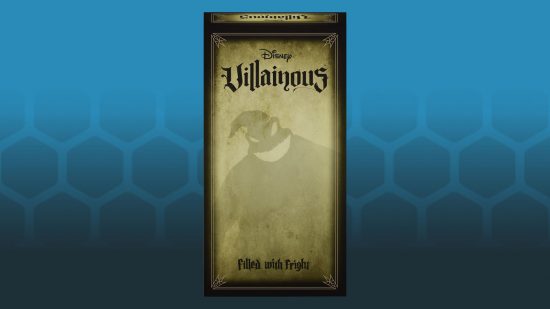 Disney Villainous expansion - a Disney Villainous box featuring oogie boogie