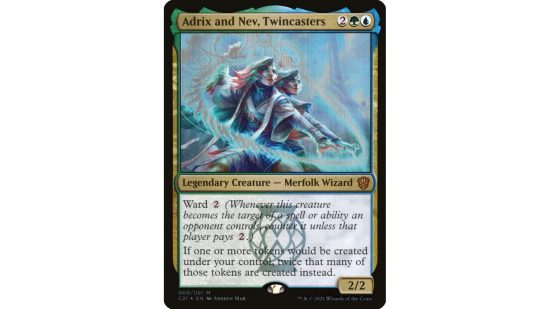 Magic: The Gathering card Ardrix and Nev Twincasters