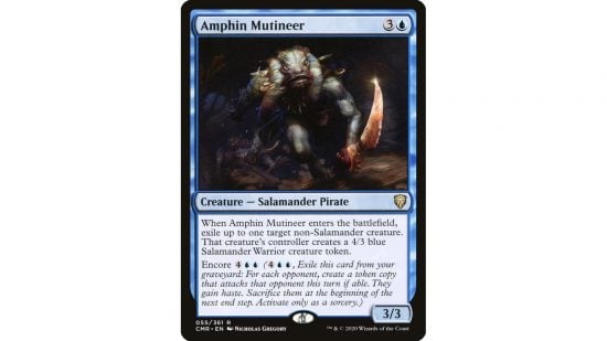 Magic: The Gathering card Amphin Mutineer