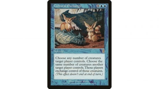 Magic: The Gathering card Cultural Exchange