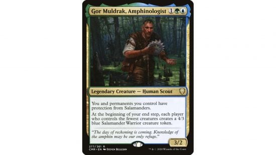 Magic: The Gathering card Gor Muldrak Amphinologist