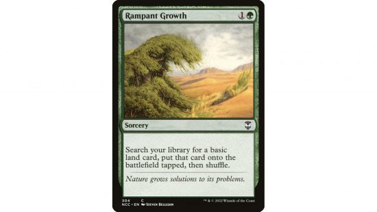 Magic: The Gathering card Rampant Growth