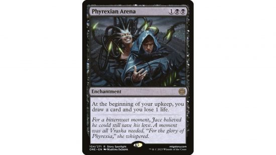 mtg draw cards: the magic the gathering card phyrexian arena