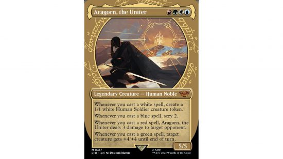 MTG Aragorn Cards Aragorn The Unifier