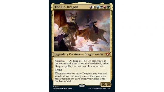MTG creature types - the Magic: The Gathering card The Ur-Dragon