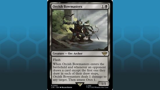 MTG Lord of the Rings ban watch - Wizards of the Coast card Orcish Bowmasters