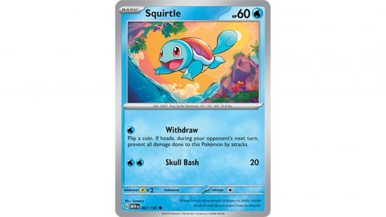 pokemon card squirtle
