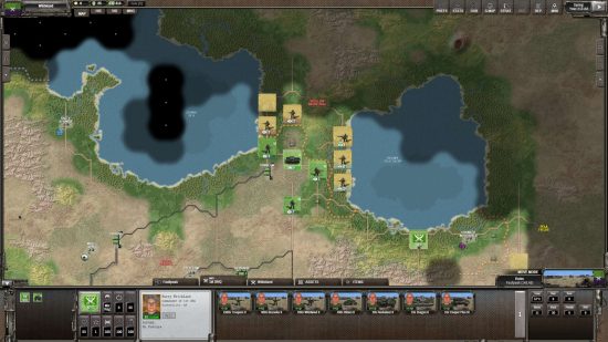 I built a $2k gaming pc to play Shadow Empire - battle along a land bridge