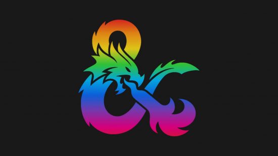 Tabletop RPGs like DnD are a haven for LGBTQ people - rainbow dnd logo