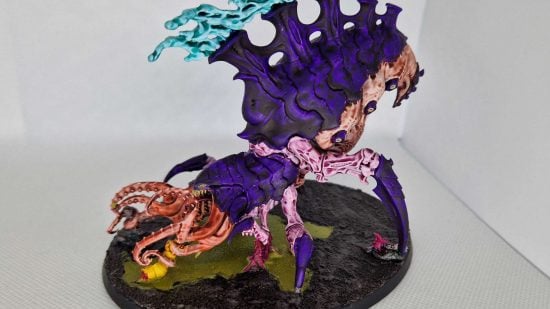 Warhammer 40k 10th edition Leviathan launch box set - Tyranid Psychophage painted with contrast paint