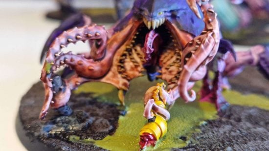 Warhammer 40k 10th edition Tyranids Index rules revealed - Psychophage from the launch box set painted by Alex Evans