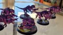 Warhammer 40k 10th edition Leviathan launch box set - Tyranid Termagants and ripper swarm painted with contrast paint