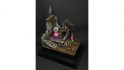 Warhammer 40k Paint Pot - A diorama with goblins barrelling up pink paint.