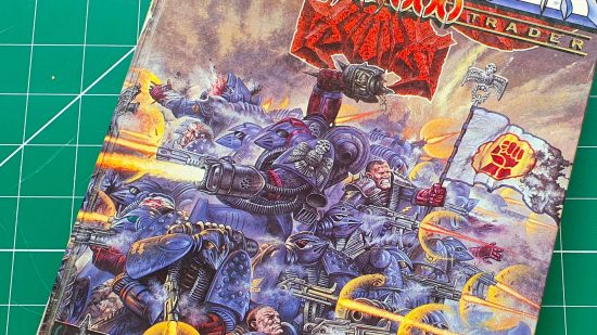 Warhammer 40k Rogue Trader rulebook original cover