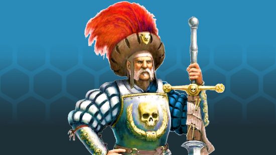 Warhammer Armies Project discontinued - GW art of a soldier from Warhammer: The Old World