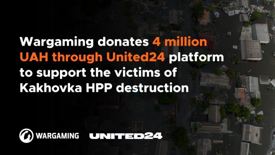 World of Tanks Wargaming HPP donation infographic