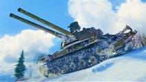World of Tanks Wargaming HPP donation - gameplay image of a tank in snow
