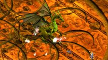 Dragon fight from Baldur's Gate 2 Enhanced Edition