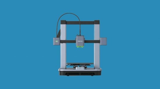 The best 3D printers: the Ankermaker M5C. Image shows the printer on a plain background.