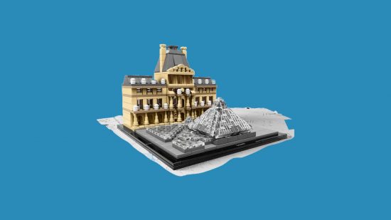 Best Lego Architecture sets: the Louvre.
