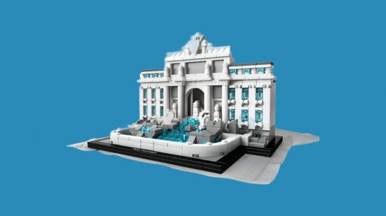 Best Lego Architecture sets: Trevi Fountain.