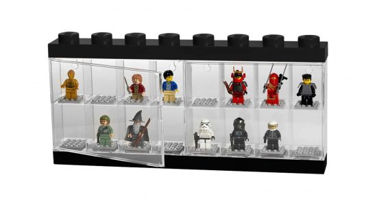 Lego Minifigure display case 16, one of the best Lego storage ideas